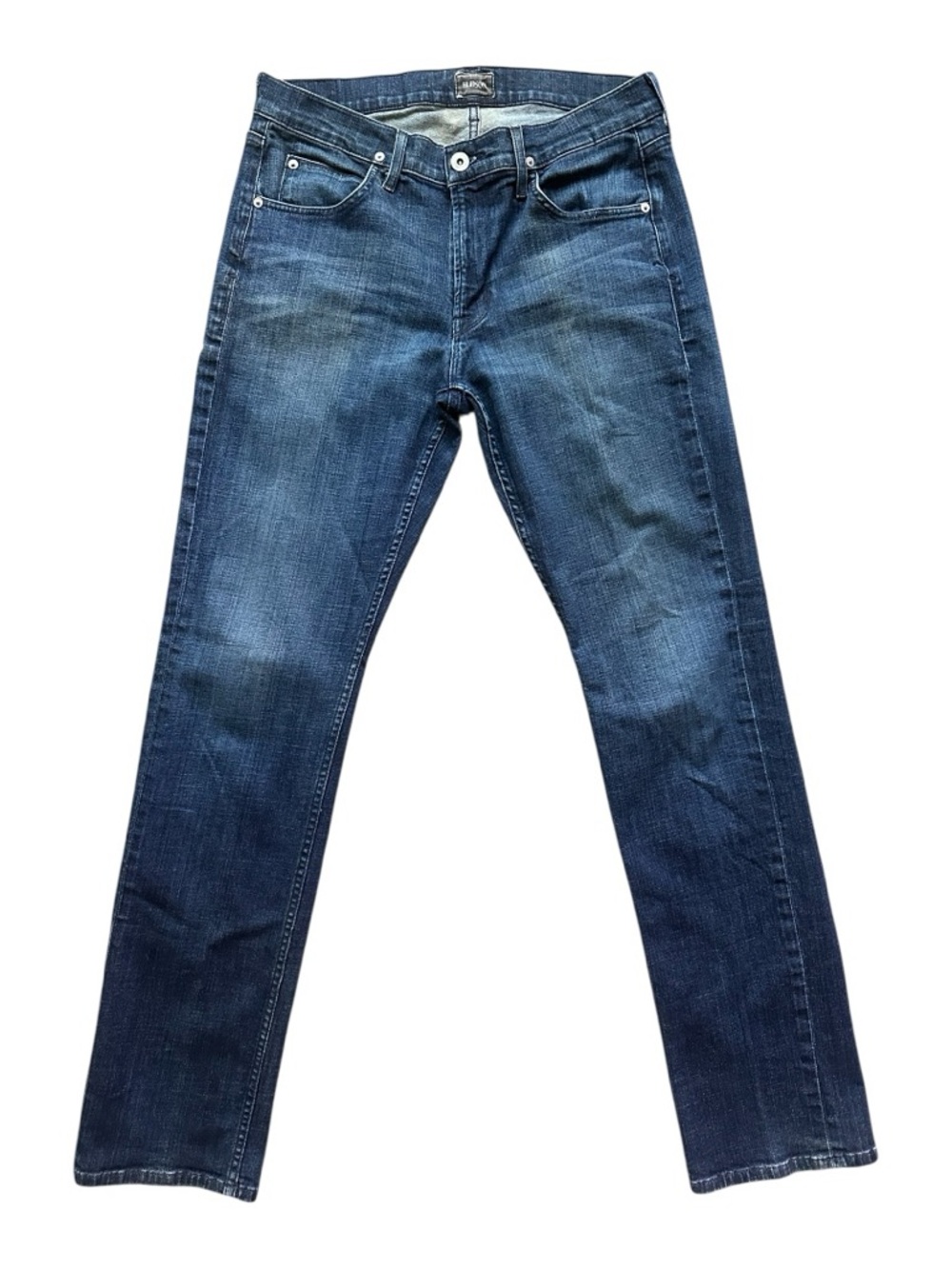 Hudson Byron Men’s Jeans 33x32 Station Straight Leg‎ Stretch Zip Pockets